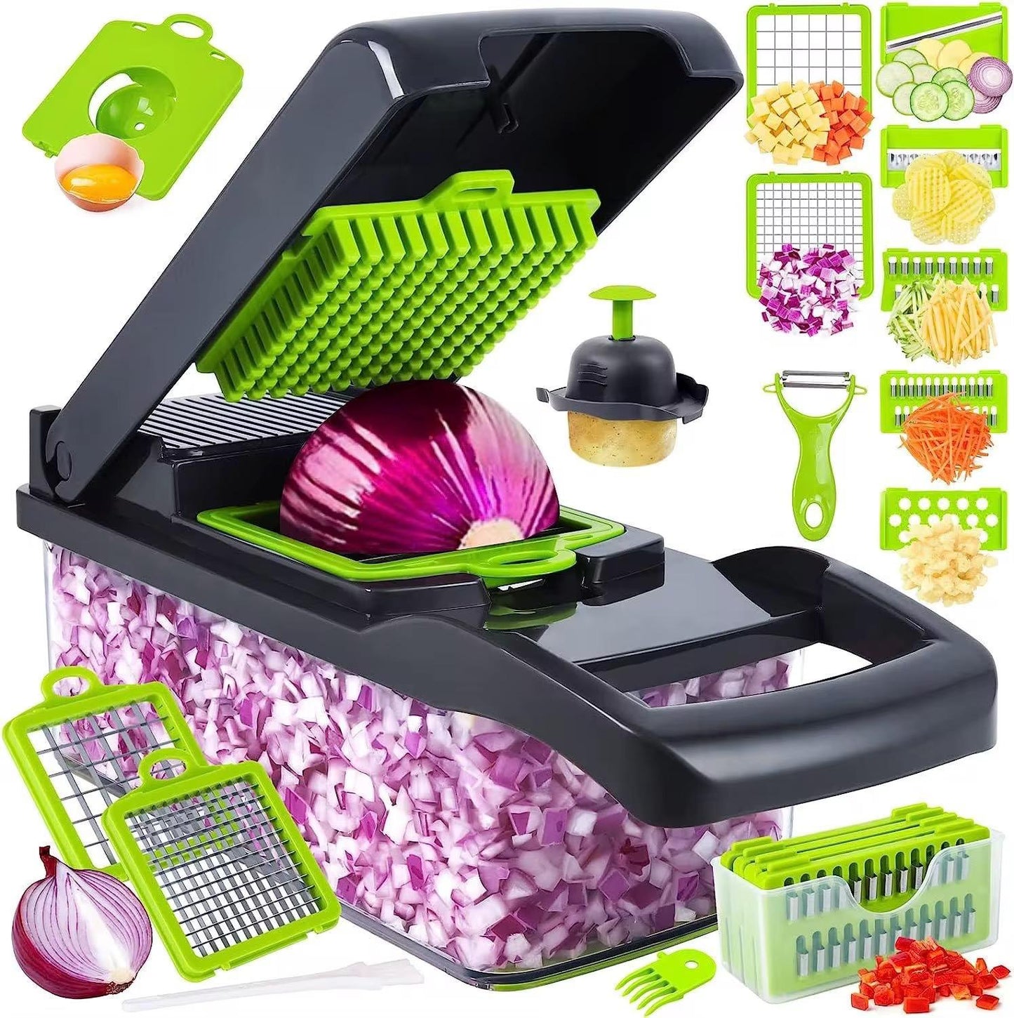Hachoir à légumes multifonctionnel